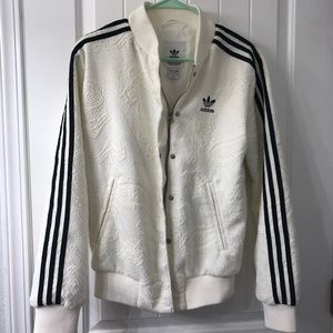 Adidas Lace Bomber Jacket - Women’s XS